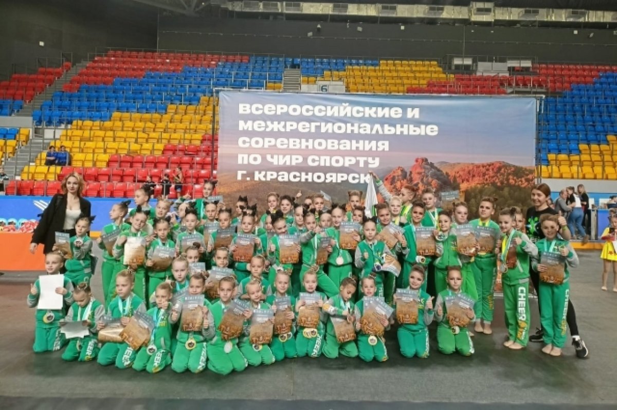    Юные томички успешно выступили на фестивале по чир спорту