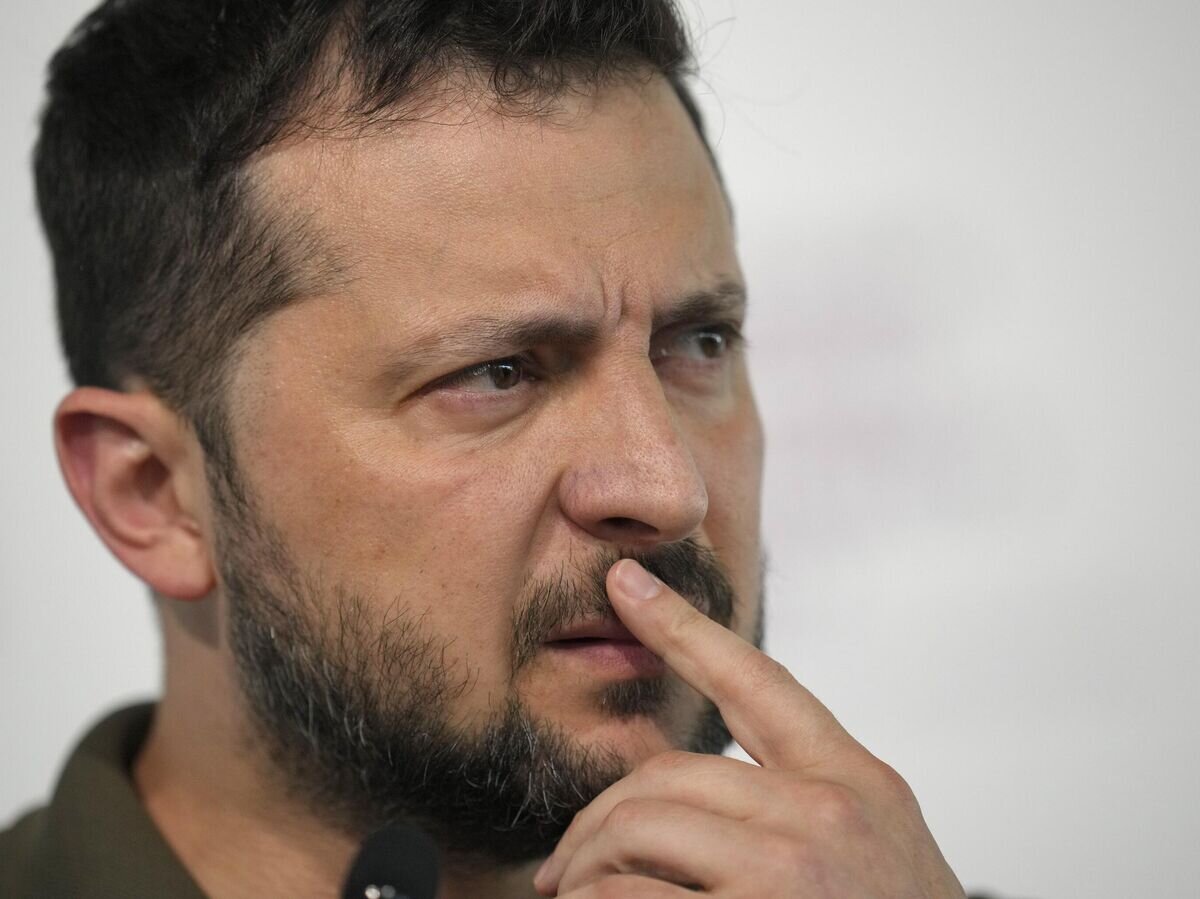    Президент Украины Владимир Зеленский© AP Photo / Vadim Ghirda