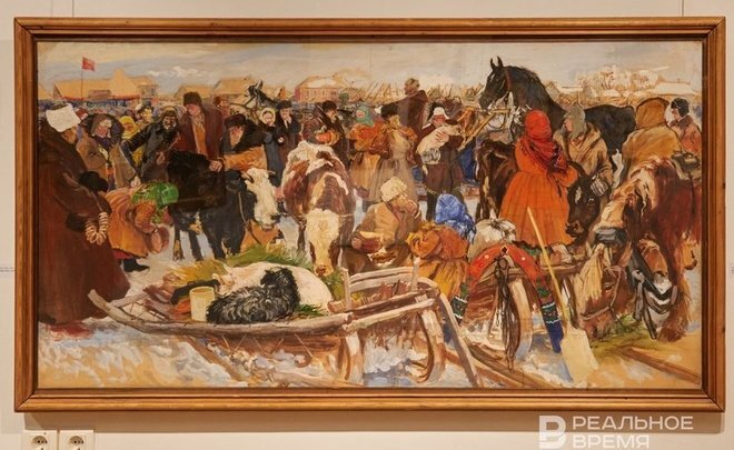 Фото: худ. А. Пластов/realnoevremya.ru/Динар Фатыхов 