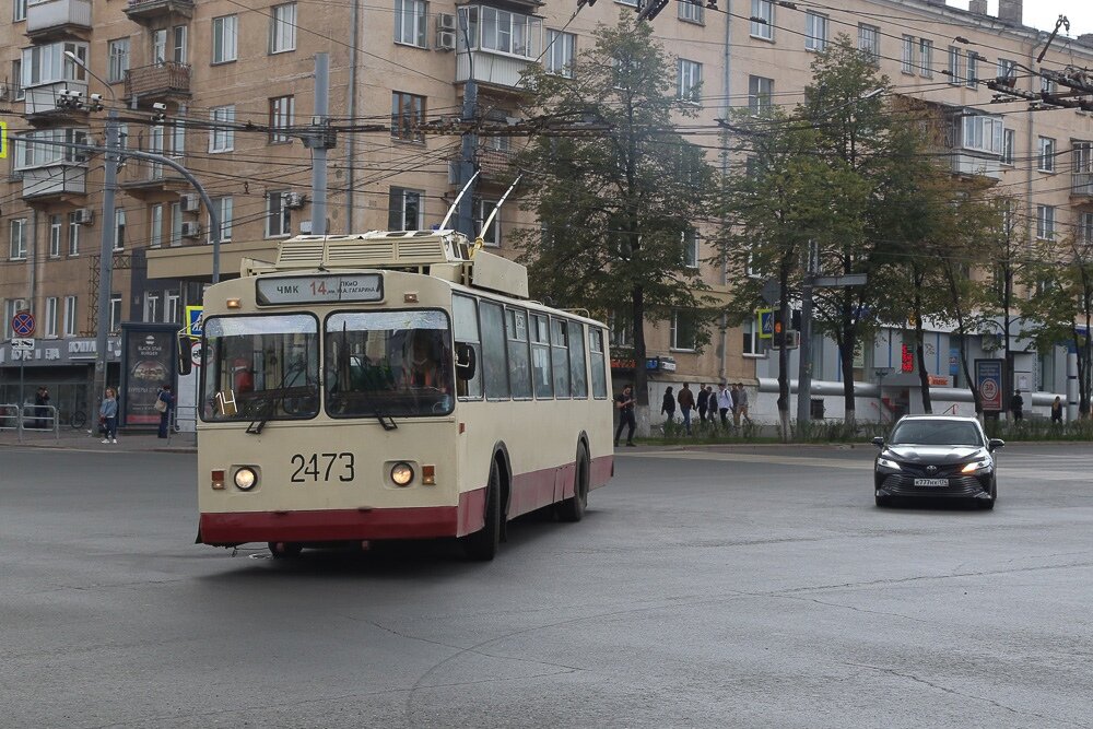 Троллейбусный маршрут N 14 в Челябинске связывает противоположные точки: окраины Металлургического района и центр города. Фото: Царьград.