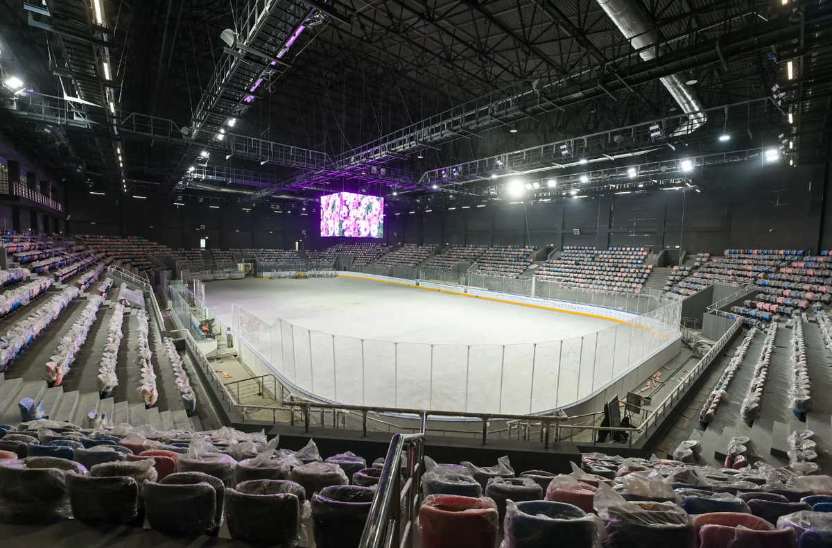 Ледовая арена Дворца спорта "Центральный" г. Калуга