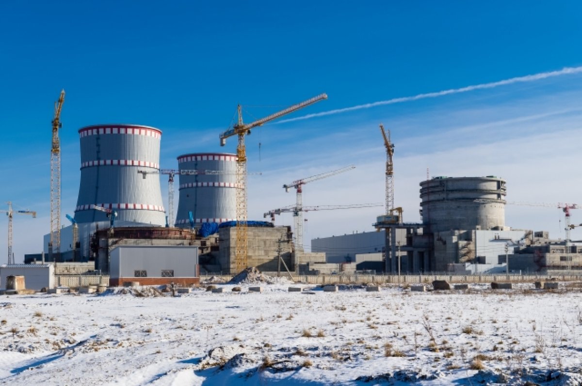    Ленинградская АЭС-2 в Сосновом Бору.