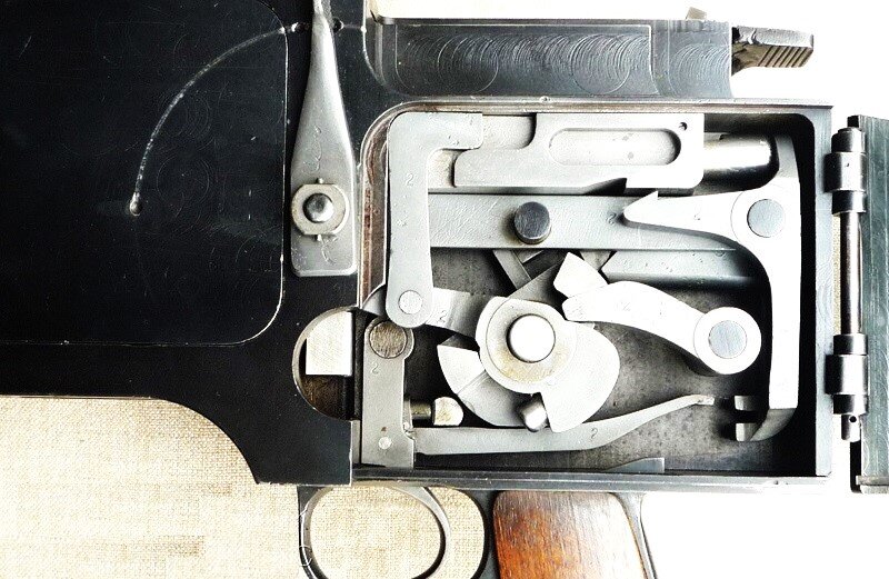 Внутреннее устройство пулемета "Прага-I".