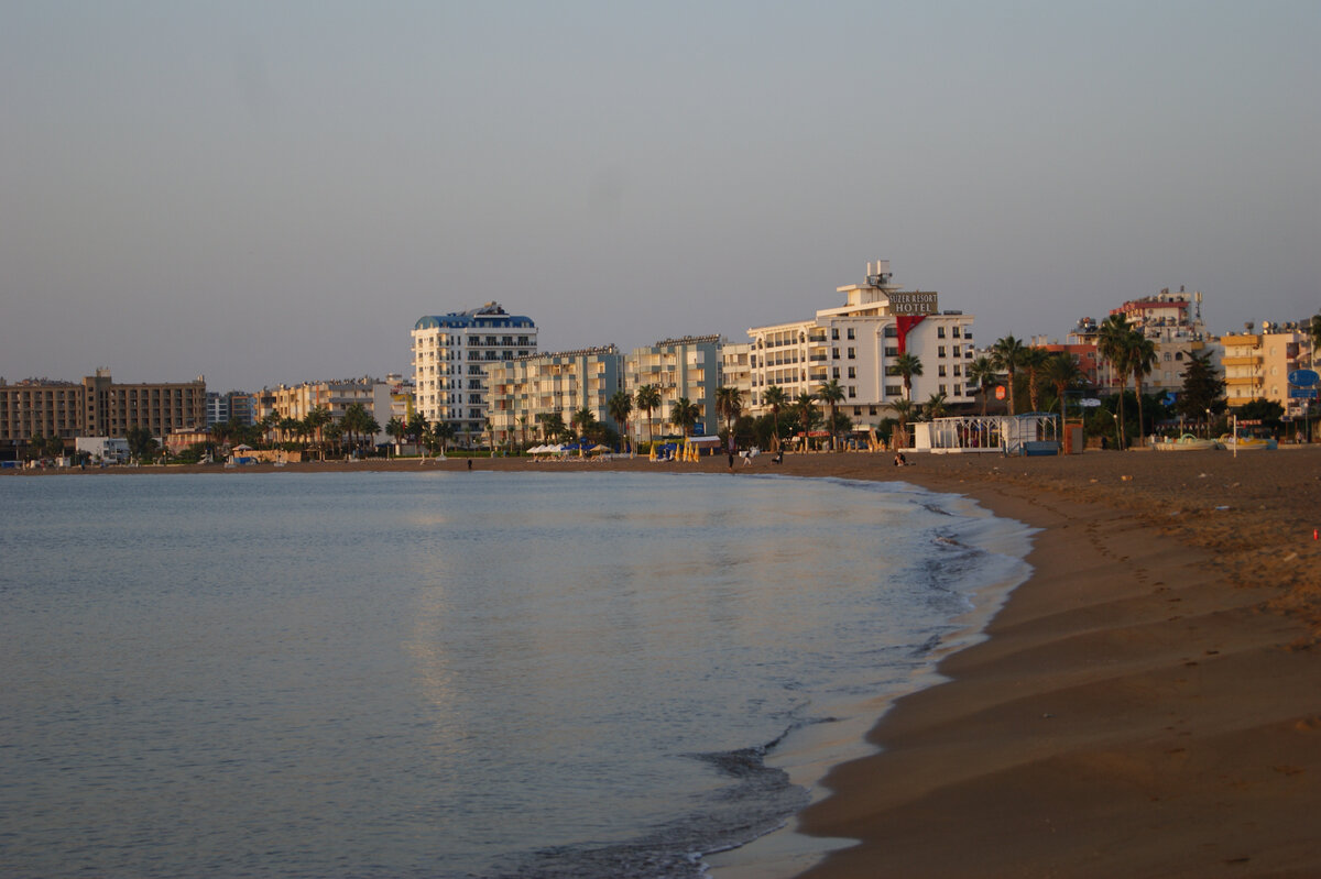 городской пляж в Атакенте