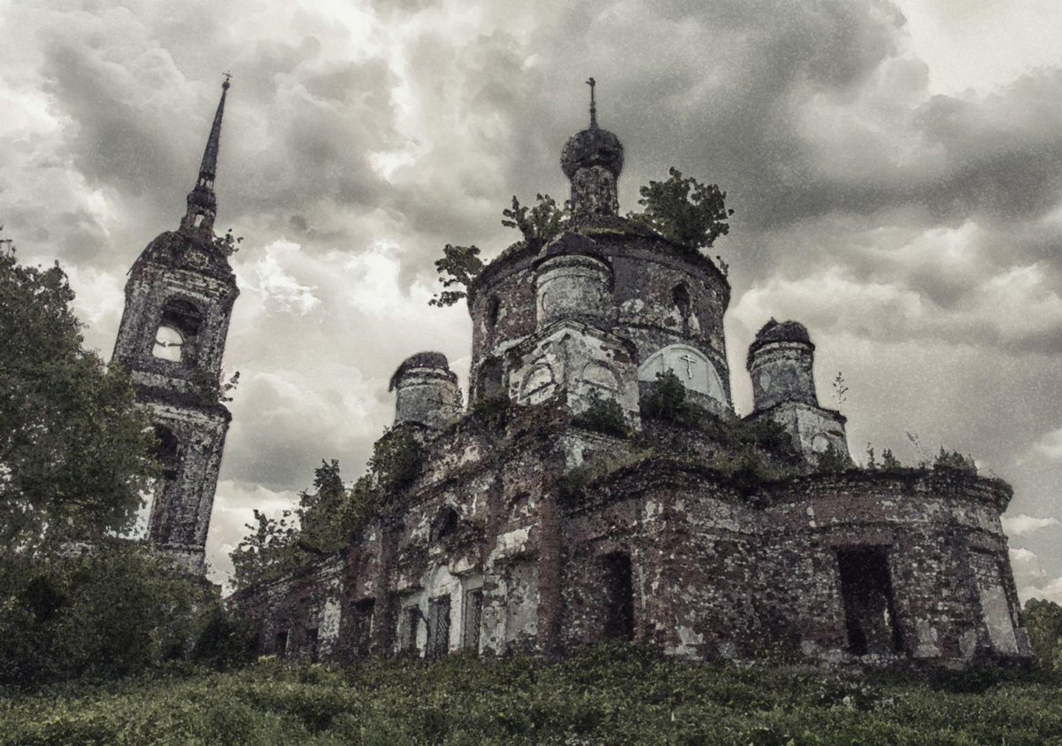 Старая Церковь в деревне Петяявеси