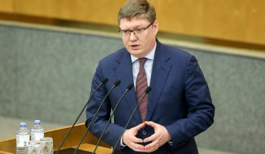 А. Исаев, скриншот трансляции пленарного заседания