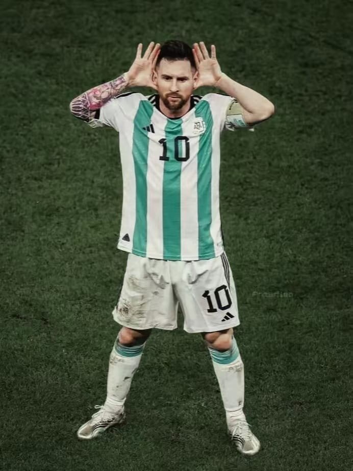 coldest Messi celebration vs Netherlands