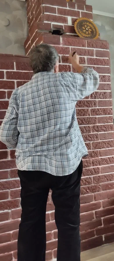 Мама за работой