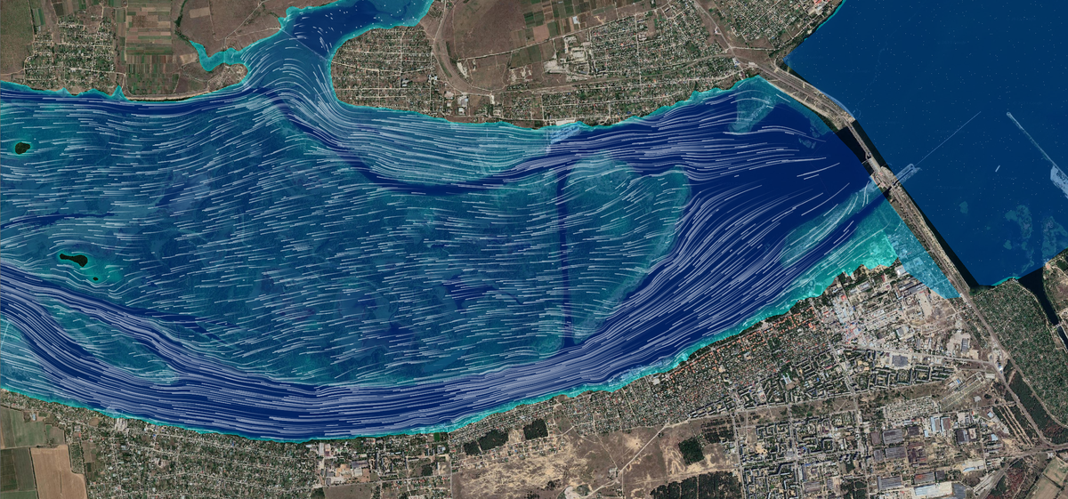 Управление водными ресурсами. Моделирование зон затопления.