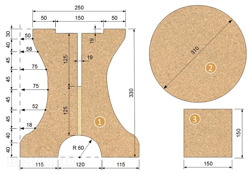 Подставка под кружку Tabletop, белая - geolocators.ru