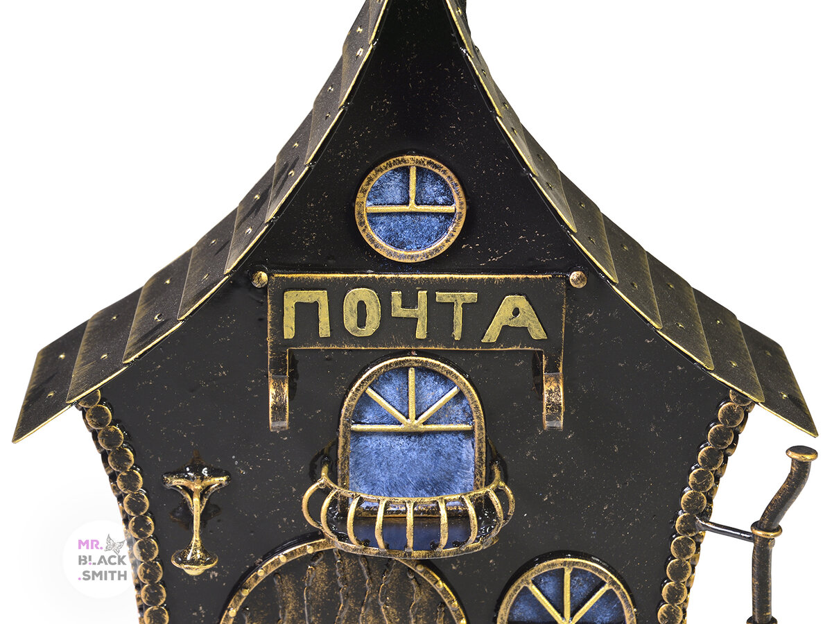 уникальный почтовый ящик от Мастерской Уникальных Кованых Изделий