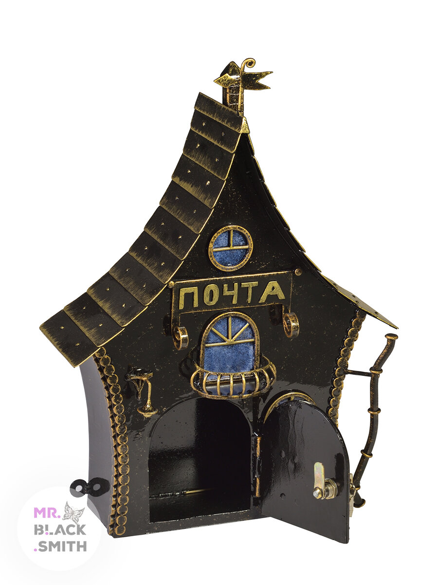 уникальный почтовый ящик от Мастерской Уникальных Кованых Изделий 