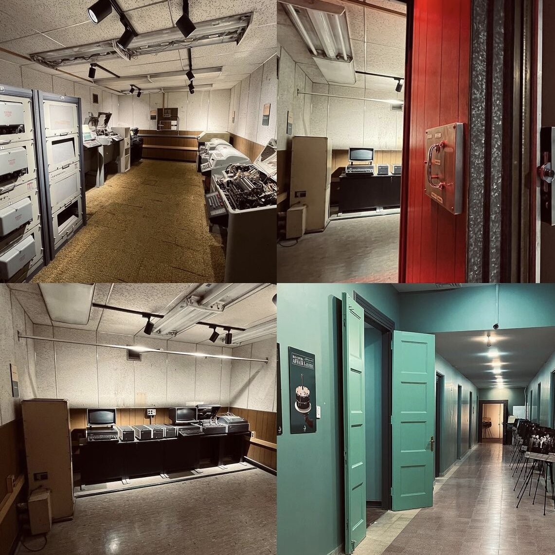 Комнаты с шифровальными машинами