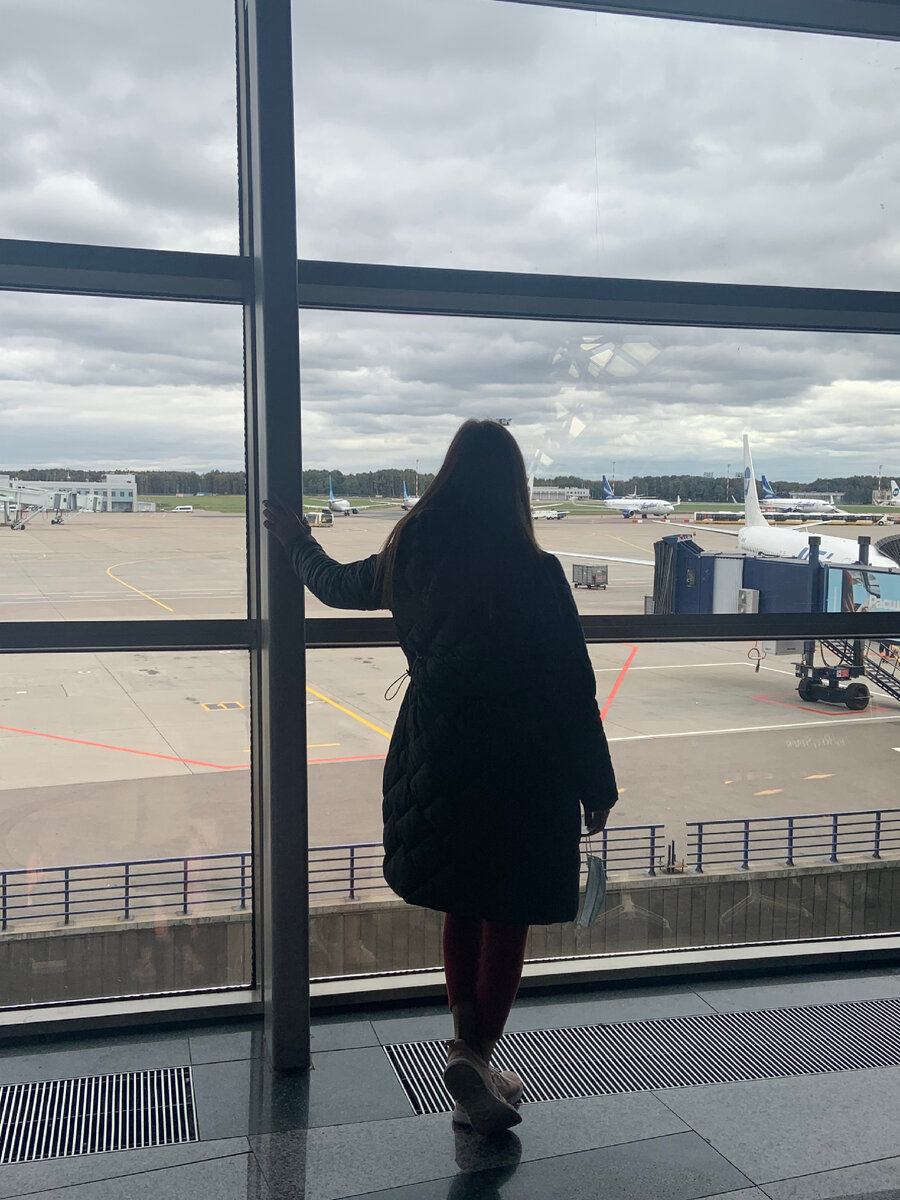 В ожидании рейса. 