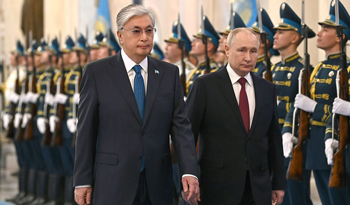 Касым-Жомарт Токаев и Владимир Путин