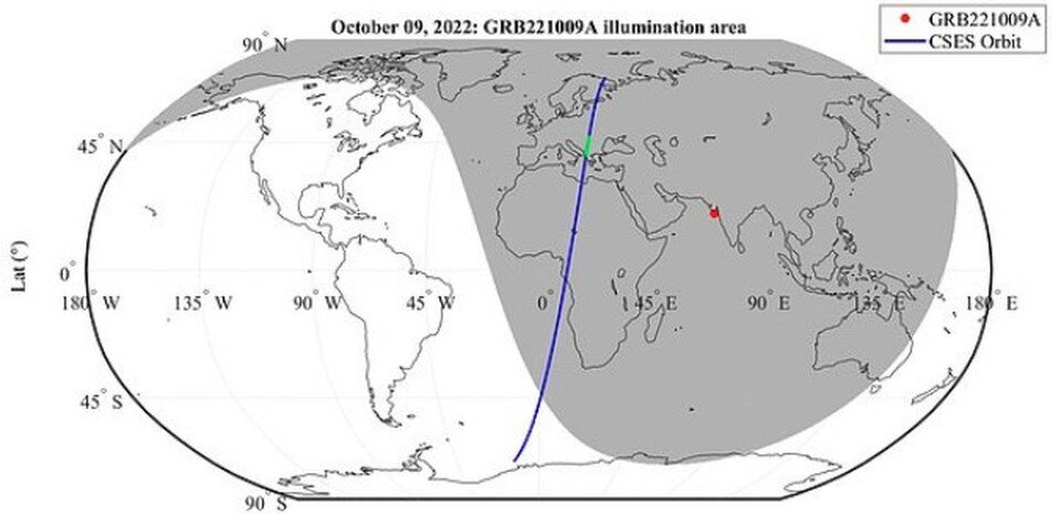   В зоне поражения оказалась почти половина атмосферы Земли.