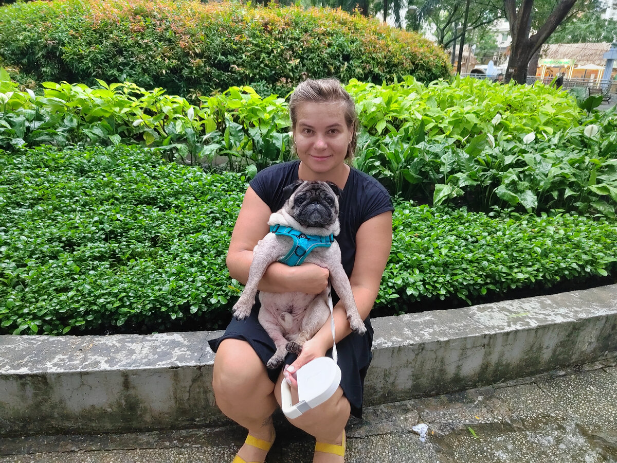 парк у отеля