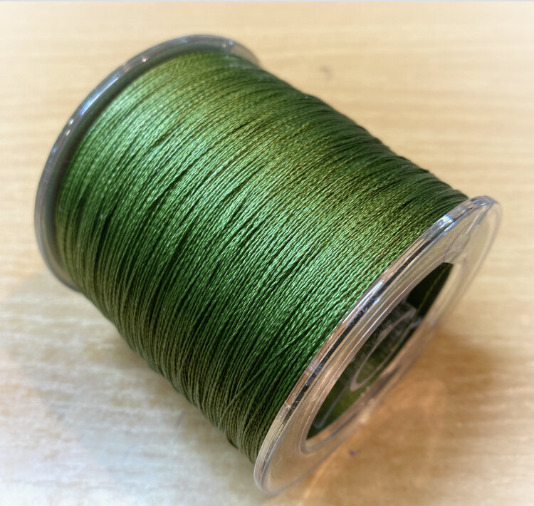 Шнур плетеный рыболовный