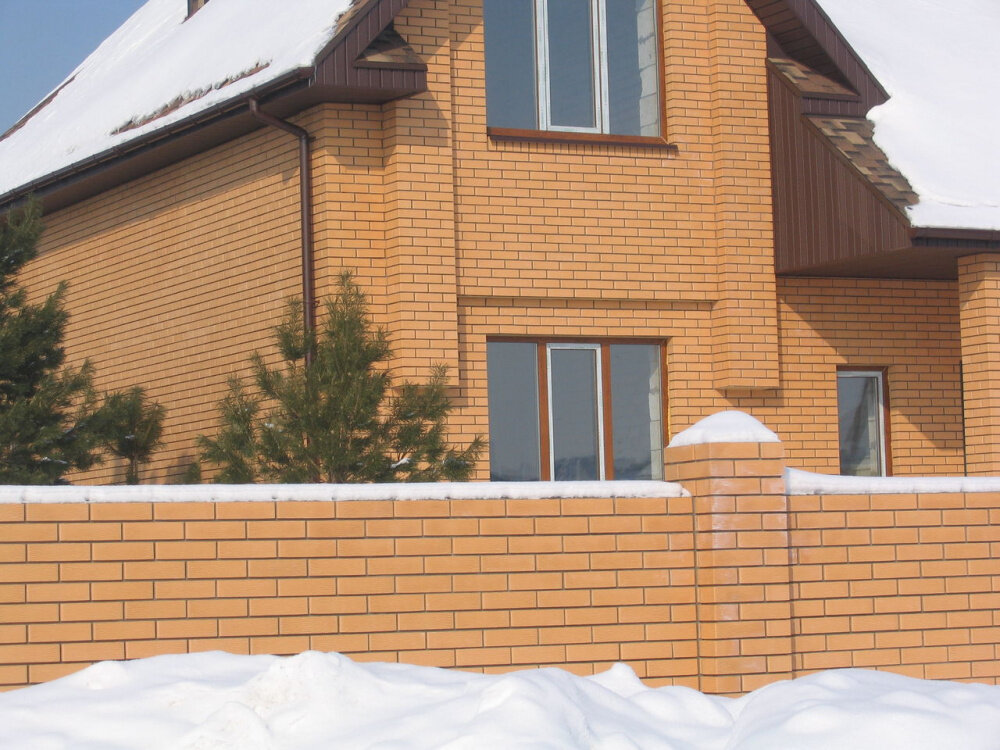 Кирпич облицовочный солома одинарный гладкий М-150 Терекс