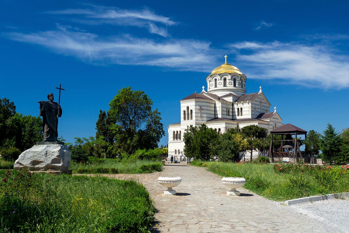 Храм св. Владимира на месте его Крещения в Херсонесе Таврическом