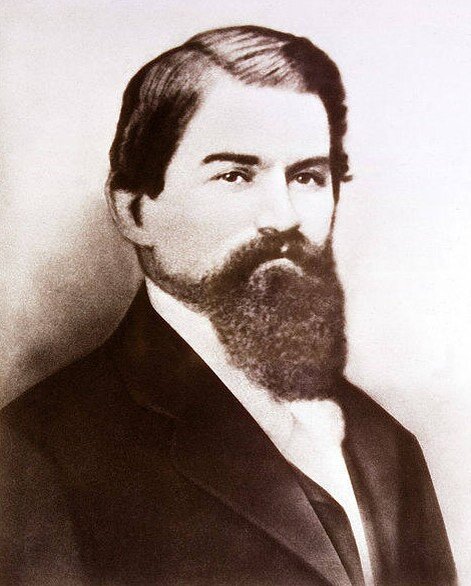 Джон Пембертон, врач, придумавший кока-колу. 
