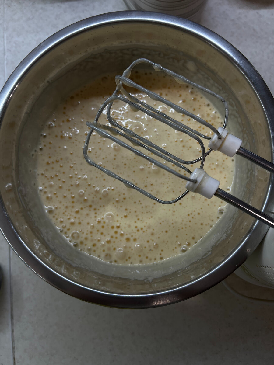 Смесь должна быть воздушной и нежной