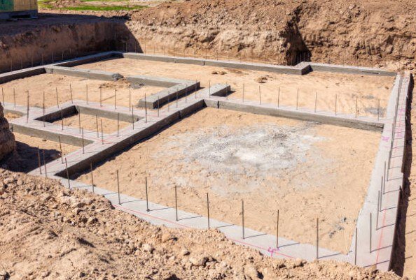 Фундамент ленточный картинка