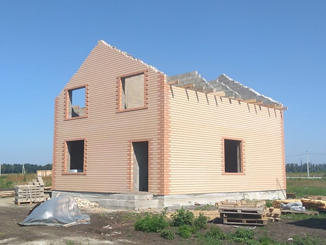 Дом из кирпича фото, картинка