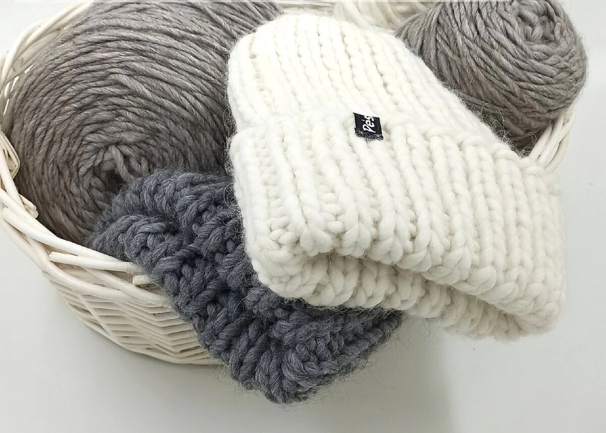 Шапочная корзина студии Cozy Wool 🦙