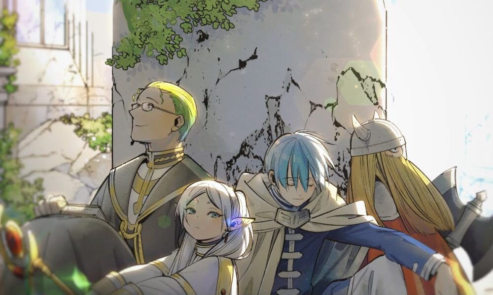 Гиммель фрирен. Аниме sousou no frieren. Frieren: Beyond Journey’s end. Фрирен провожающая в последний путь аниме. Sou sou no frieren арт.