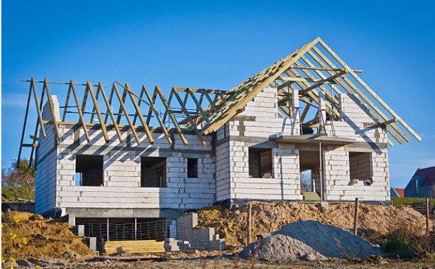 Дом из газоблока картинка