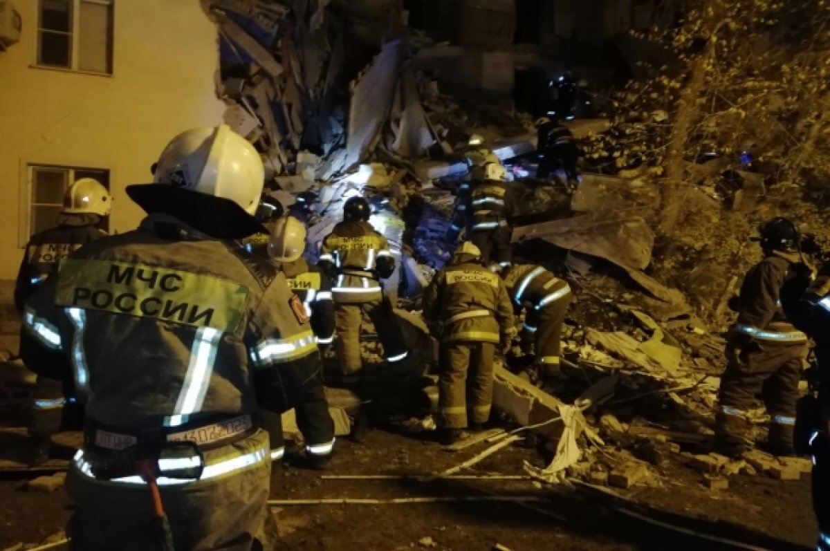    Один человек погиб при обрушении пятиэтажки в Астрахани