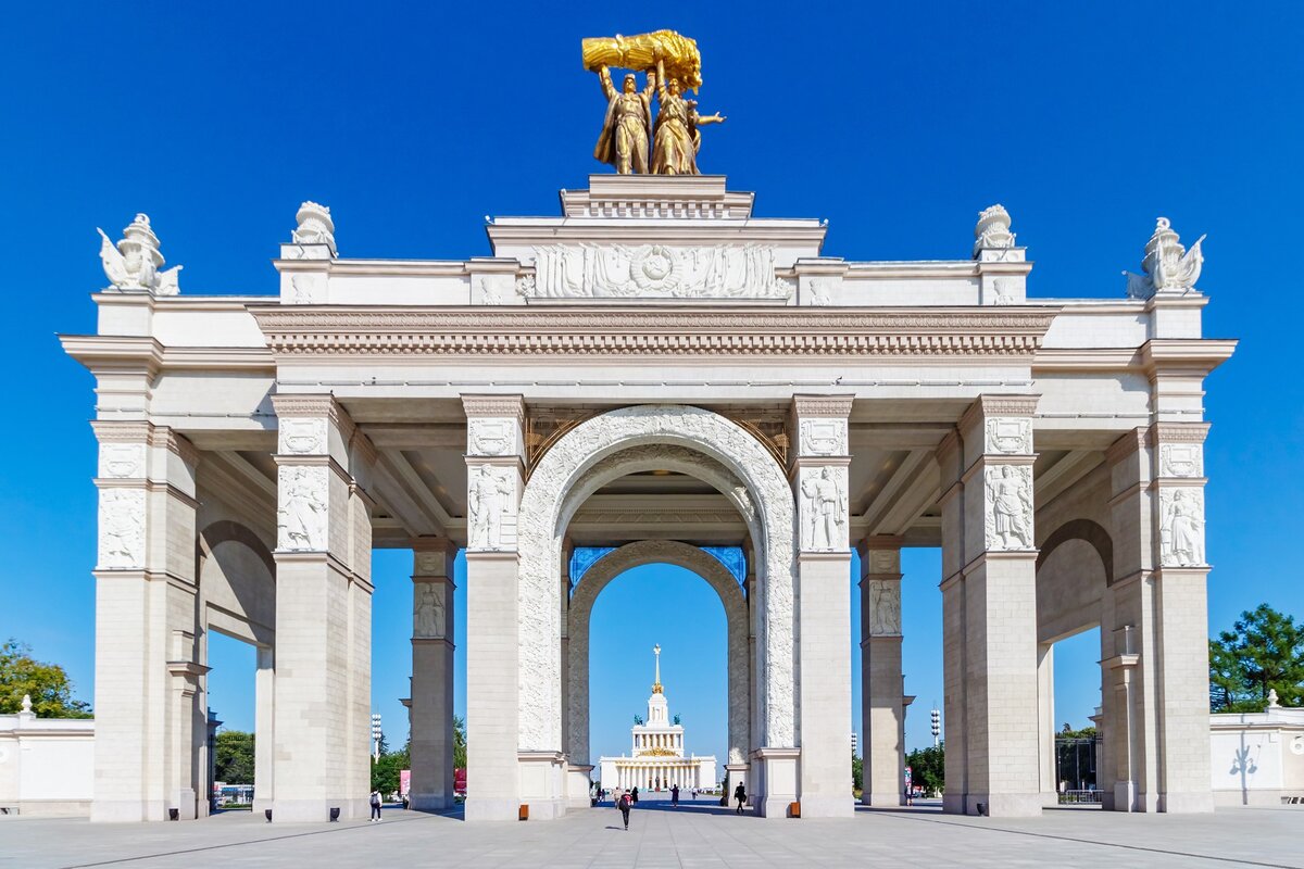 Вднх центральный вход фото