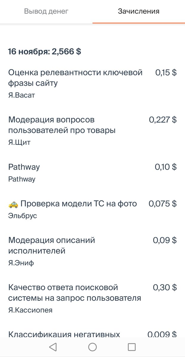 Скриншот автора 