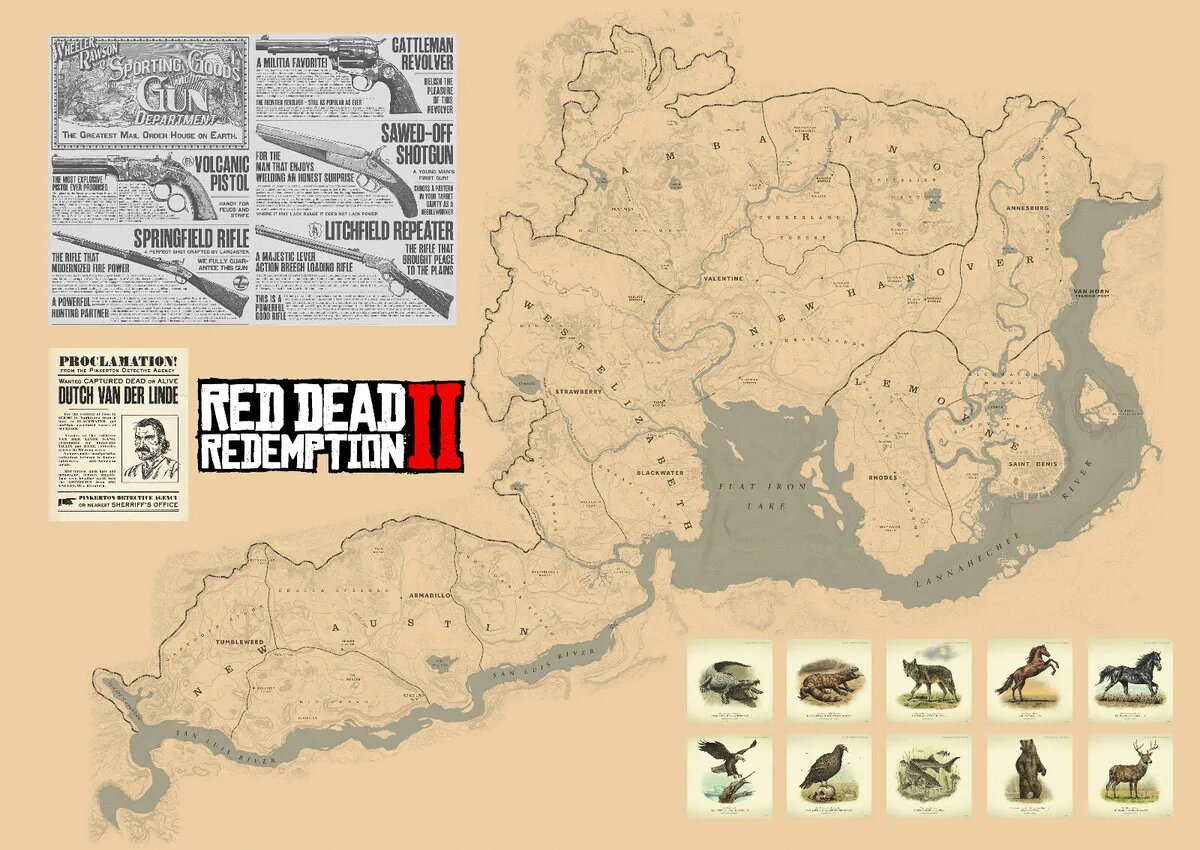 Насколько Велика Карта Rdr2 В Километрах? | Игровой Дзен | Дзен