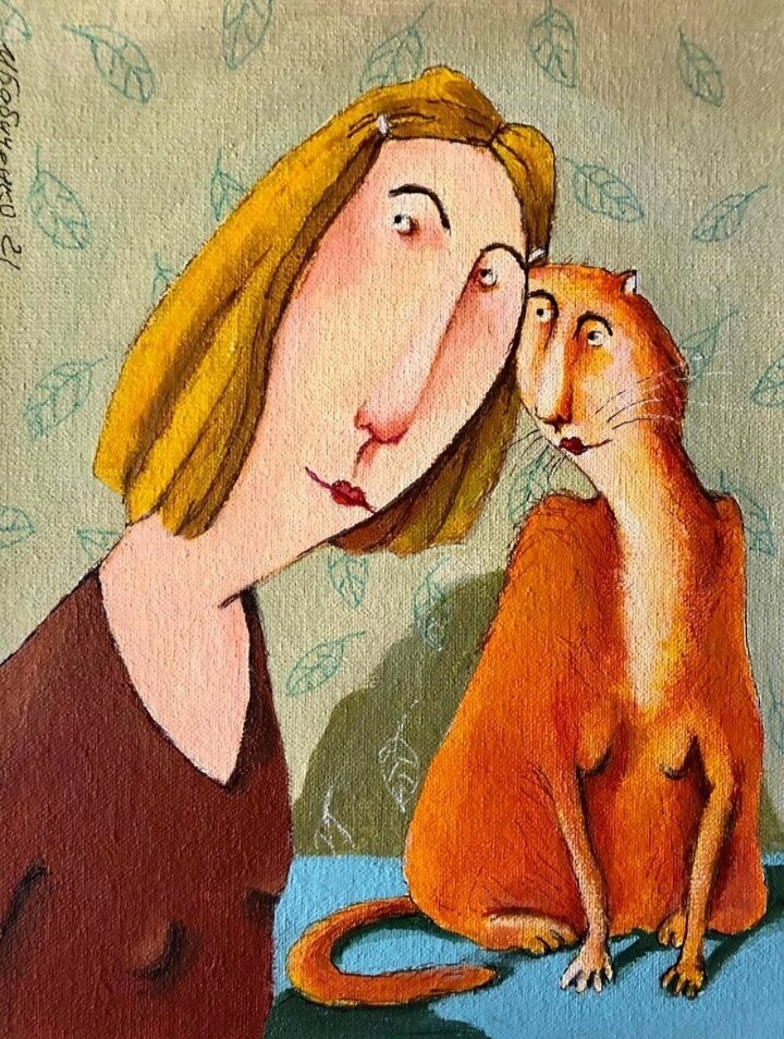 Картина И. Бабиченко, взята в просторах интернета