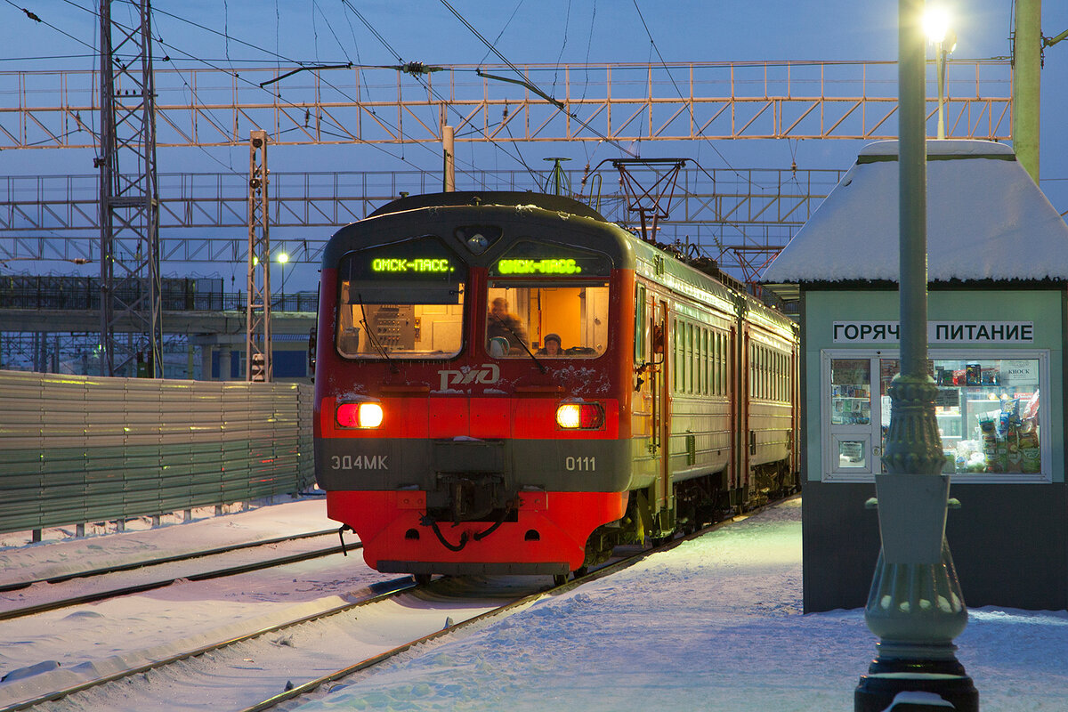 Январь 2015 года, проезжая Омск | Странный стук зовёт в дорогу. Железная  дорога глазами любителя. | Дзен