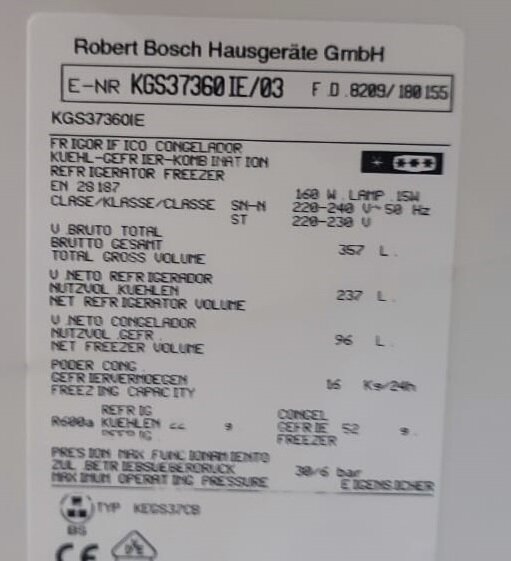 BOSCH KGS37360 IE/03