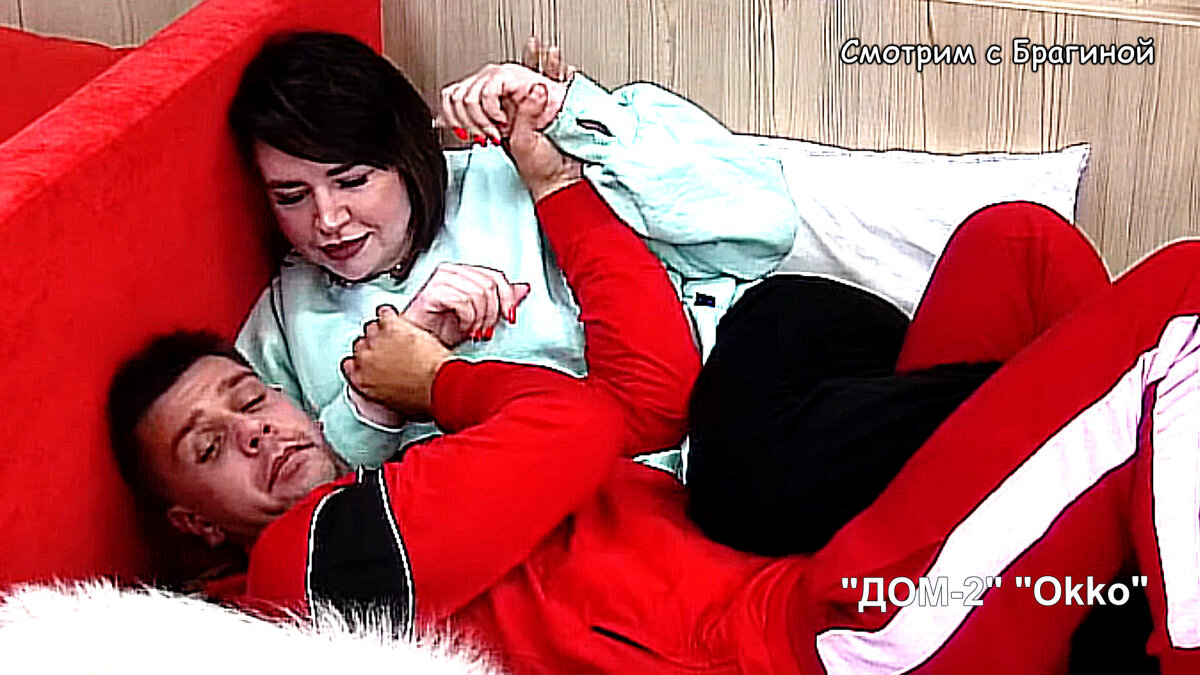 Черно и Мещеряков, кадр эфира