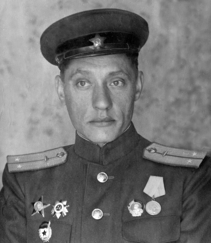 Танкист,гвардии лейтенант Усов Андрей Михайлович (1917-1986).