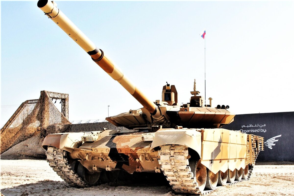 Т-90МС в ОАЭ. Февраль 2013 года.