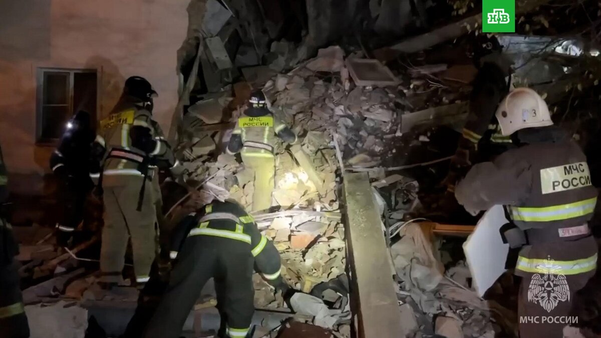    Пенсионерка погибла при обрушении пятиэтажки в Астрахани
