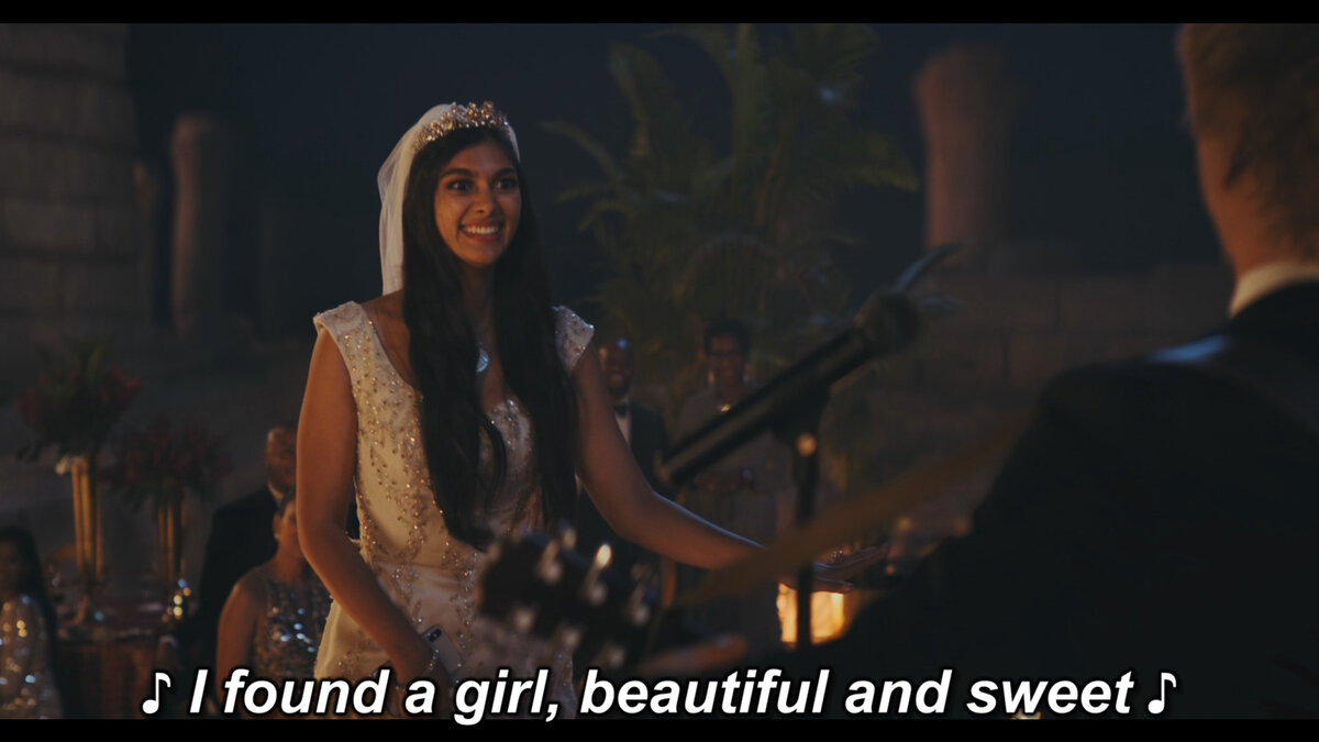 Кадр из фильма "Красное уведомление" (2021) 