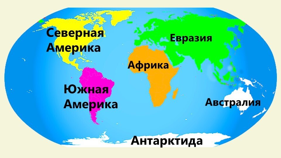 Северная америка и евразия имеют. Название материков. Названия континентов. Материки земли. Название всех материков земли.