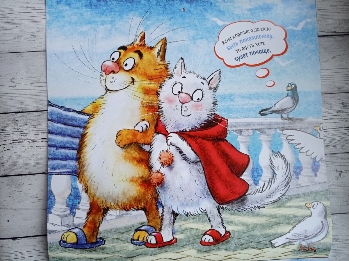 страничка ИЮНЬ (календарь с иллюстрациями Рины Зенюк 2024, издательство Контэнт-канц), фото автора