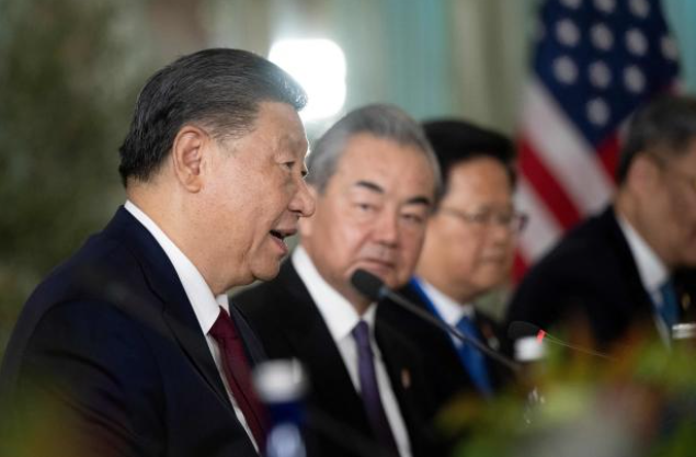 Председатель Си заявил, что планета наша большая и места на ней хватит всем. 