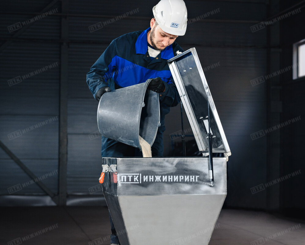 Микродозатор для сыпучих продуктов с шаговым двигателем от ПТК "Инжиниринг" 