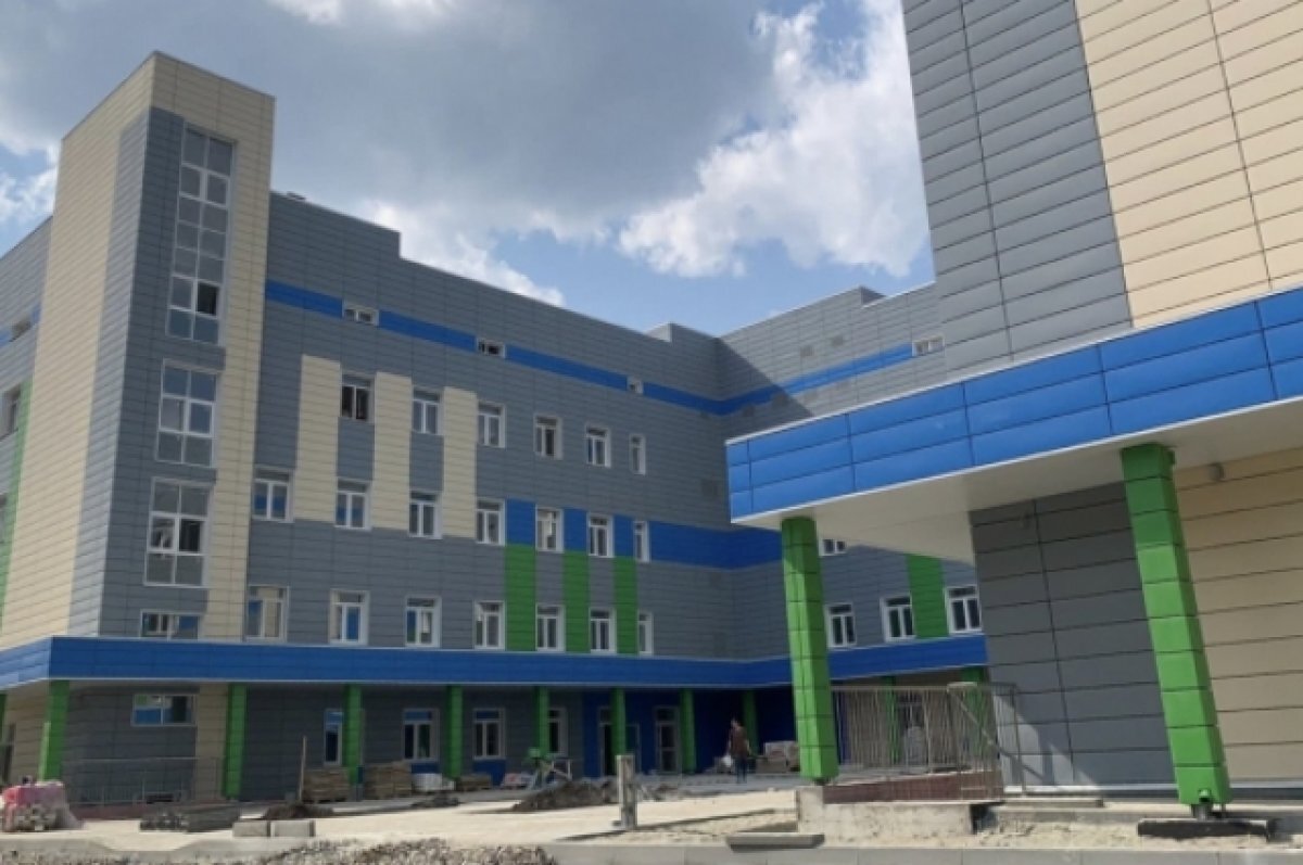    Под Новосибирском достроили новое здание поликлиники на 750 посещений