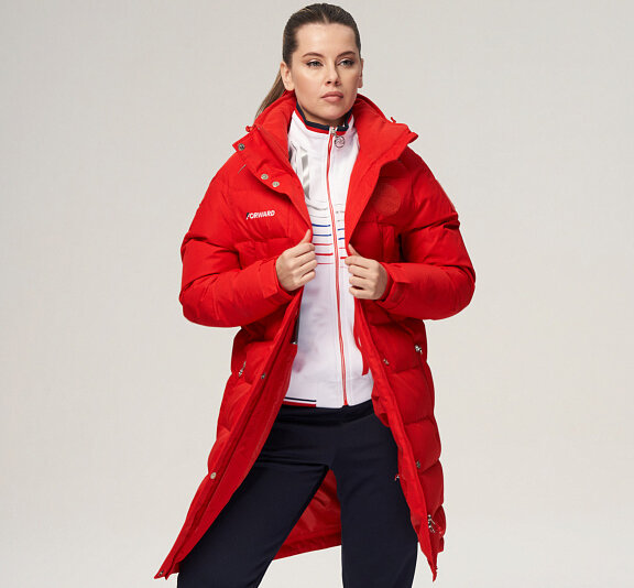 Пуховая женская куртка  Forward