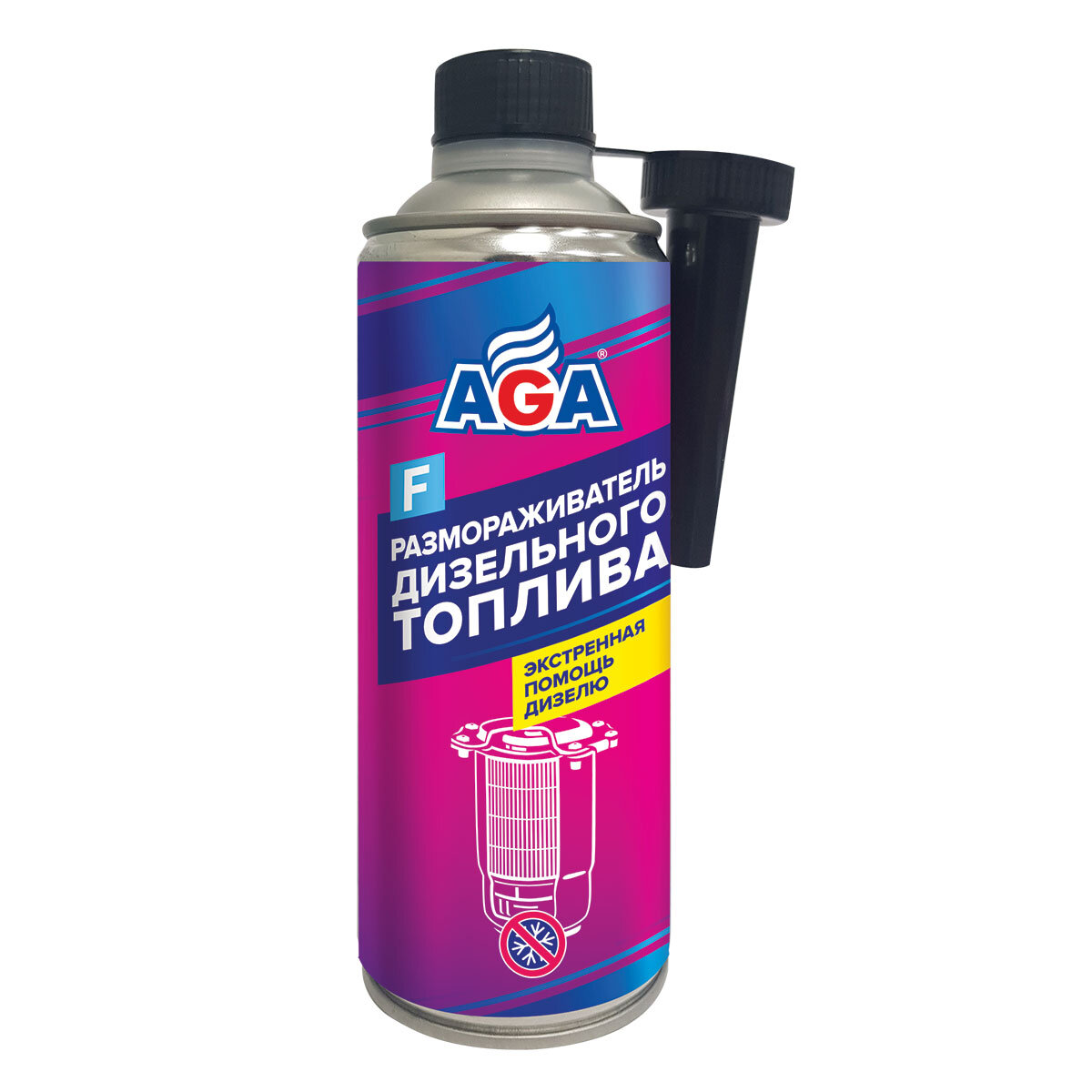 Размораживатель дизельного топлива AGA809F (335 мл)